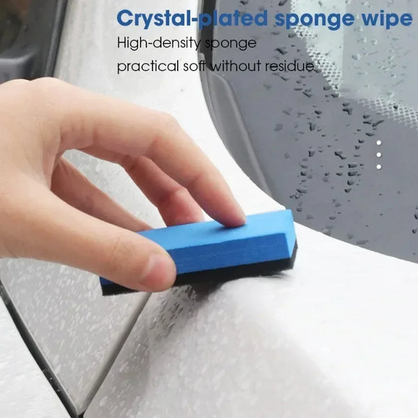 30-1pcs Car Sponge Brushes Ceramic Coating Polishing Wax Nano Applicator Pads Auto Body Glass Sponges Brush Maintenance Tools