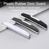 Car Door Protector Secure Car Door Guard Auto Protection Set 4pcs High Glossy Slim Door Edge Guards Bumper for Vehicles