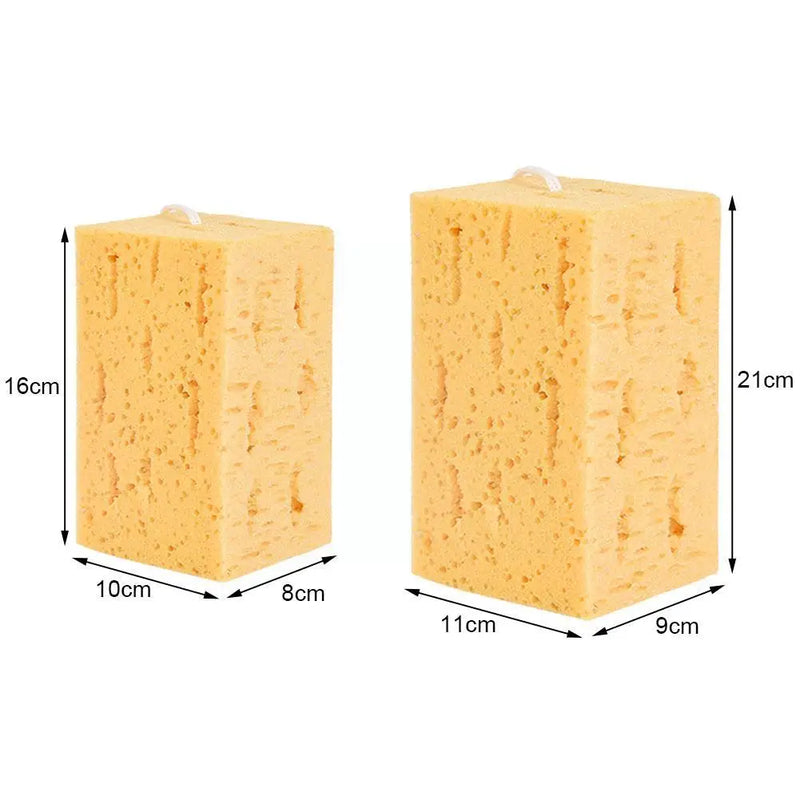 Large Car Wash Sponge Foam Honeycomb Cleaning Washing Brush Cleaning Car-washing Car Sponges Tools Auto High-density Sponge