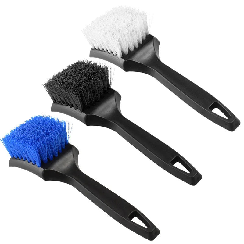 Auto Tire Brush Wheel Hub Cleaning Brushes Car Wash Detailing Wheels Cleaning Brush Microfiber Wheel Rim Brush Washing Tool