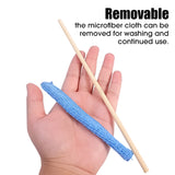 Microfiber Car Detail Cleaning Brush Long Handle Air Conditioner Blind Narrow Dust Collector Stick Auto Wash Cloth Brushes Tool