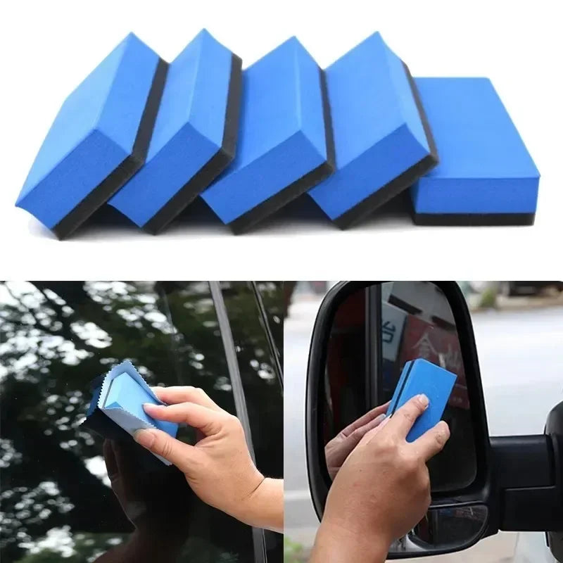 30-1pcs Car Sponge Brushes Ceramic Coating Polishing Wax Nano Applicator Pads Auto Body Glass Sponges Brush Maintenance Tools